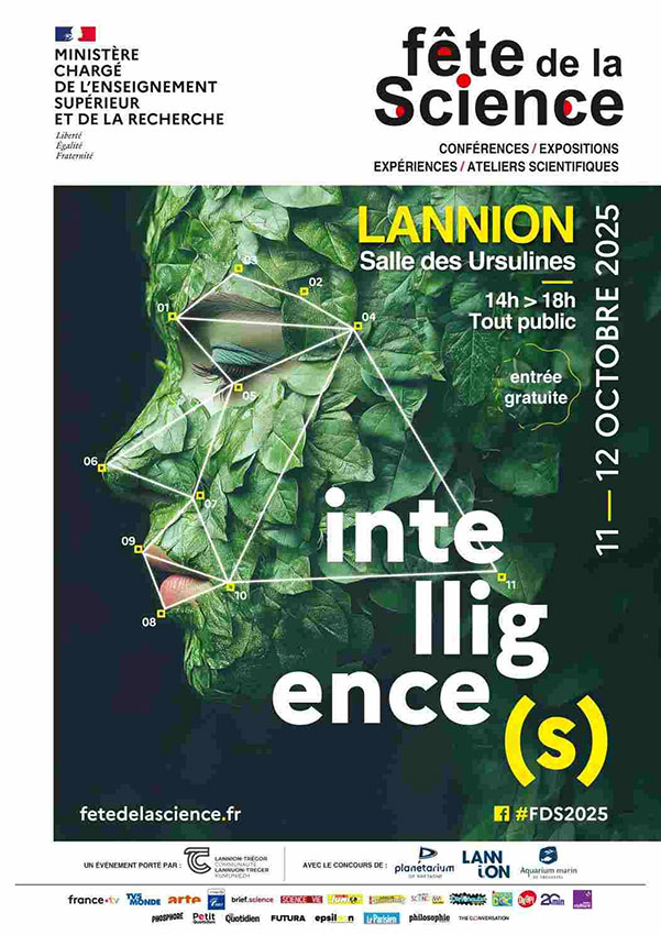 Affiche de la fête de la science 2025